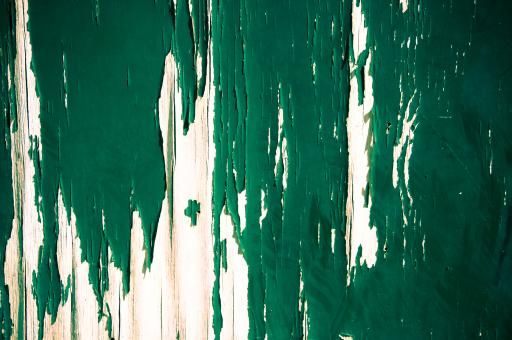 Free Stock Photo of painted wood green
