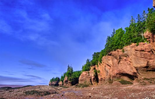 Free Stock Photo of Flowerpot Rocks - HDR