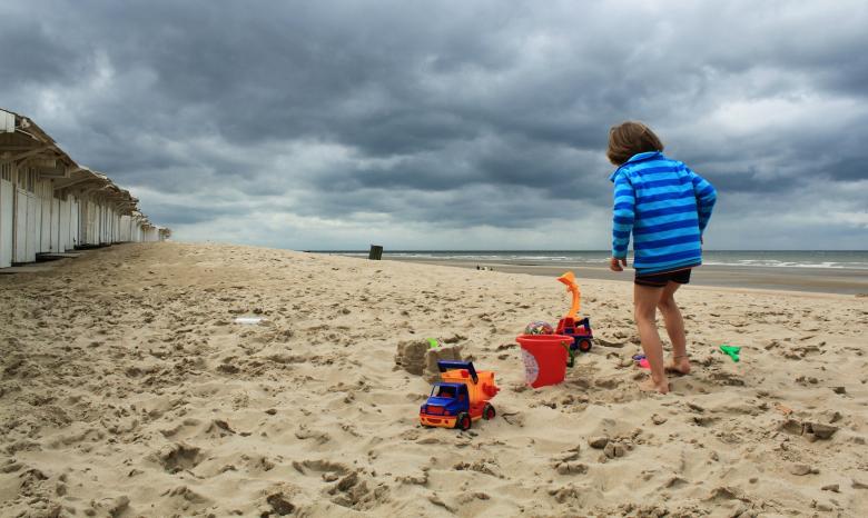 Free stock image of Kid on the Beach created by Pixabay