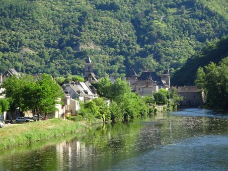 Free Stock Photo of Very beautiful small village in the middle of nowhere