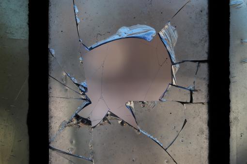Broken window glass - Free Stock Photo