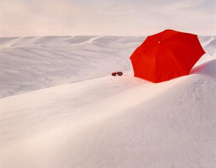 Free Stock Photo of Red Umbrella