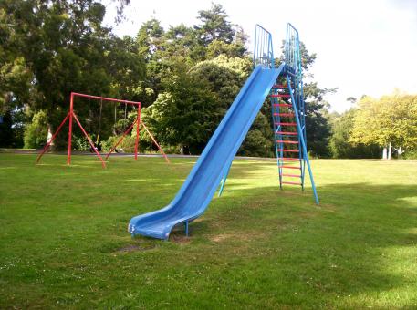 Free Stock Photo of Blue Slide