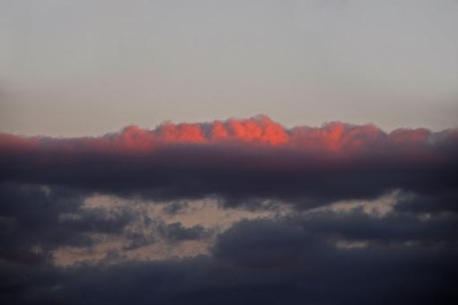 Free Stock Photo of Rain Clouds at Dusk