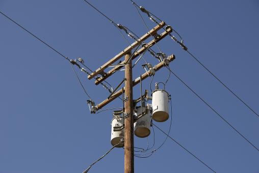 Free Stock Photo of Power Pole
