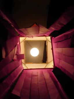 Free Stock Photo of Moon through the box