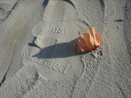Free Stock Photo of Just Married