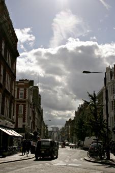 Free Stock Photo of Busy London Street