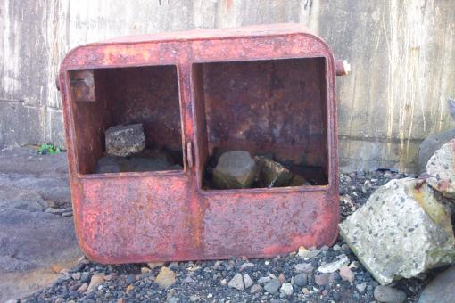 Free Stock Photo of Rusted steel tank