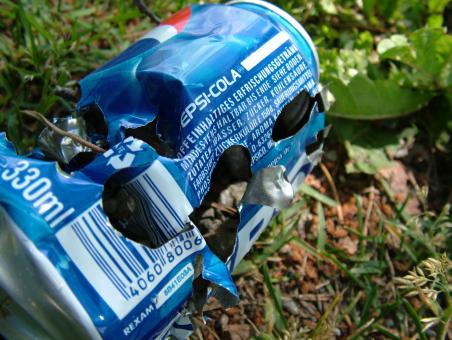 Free Stock Photo of Pepsi can