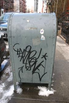 Free Stock Photo of Mailbox graffiti