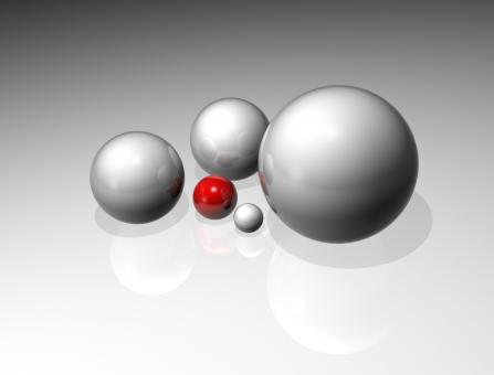 Free Stock Photo of Reflecting Spheres