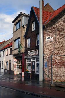 Free Stock Photo of Old stores in Brugge, Belgium