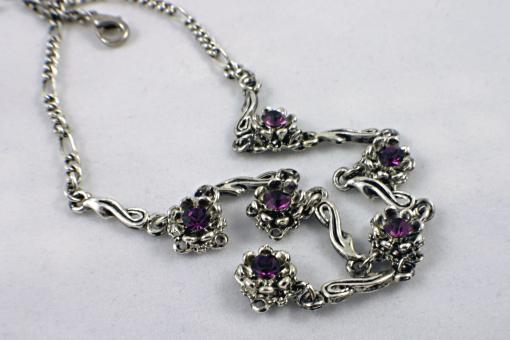 Free Stock Photo of Diamond necklace