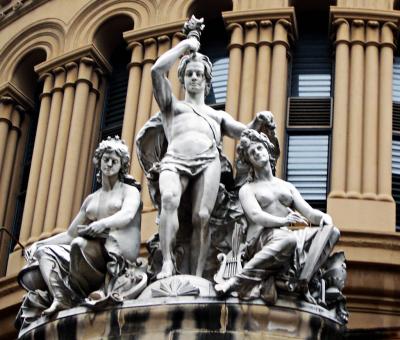 Free Stock Photo of Statue of people