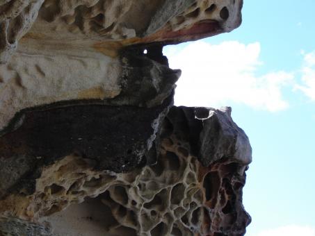 Free Stock Photo of Hollow cliff