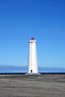 Free Stock Photo of Lighthouse in Garður Iceland