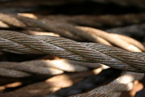 Free Stock Photo of Steel wires