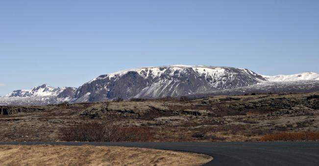Free Stock Photo of Icelandic Mountain Landscape