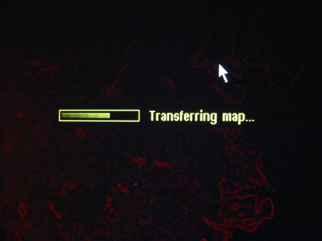 Free Stock Photo of Transfering map screen