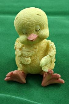 Free Stock Photo of cute easter chick