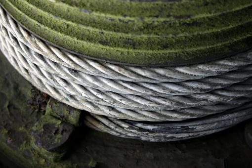 Free Stock Photo of Steel Cable
