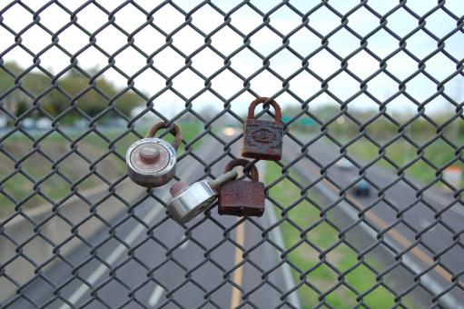 Free Stock Photo of Rusted locks