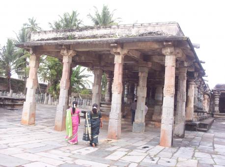 Free Stock Photo of belur temple