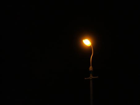 Free Stock Photo of lone street light