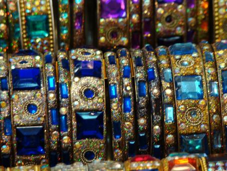 Free Stock Photo of Stone ornament bracelets