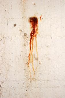 Free Stock Photo of Rusted spot on a wall