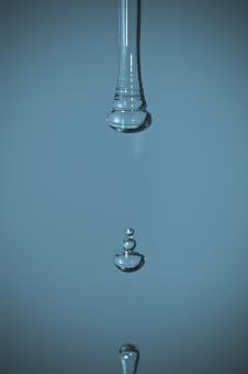 Free Stock Photo of A drop of water