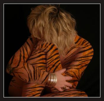 Free Stock Photo of Tiger Woman