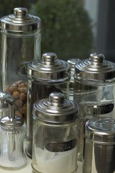 Free Stock Photo of Kitchen Jars