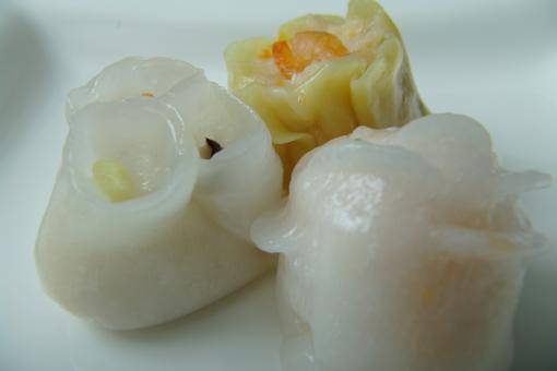 Free Stock Photo of Steamed dim sum