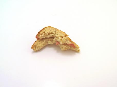 Free Stock Photo of Bite of sandwich