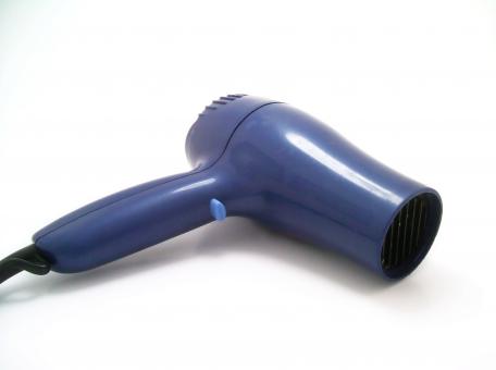 Free Stock Photo of Blue hairdryer