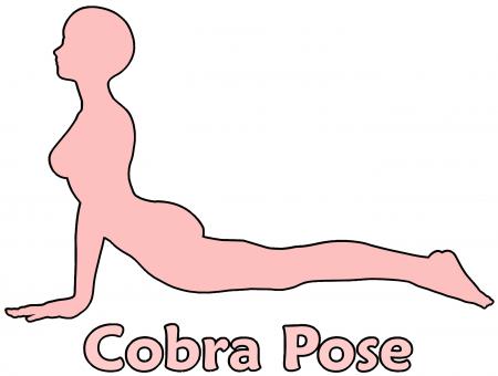 Free Stock Photo of Cobra Pose
