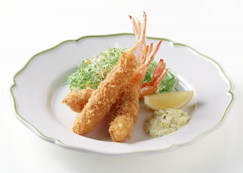 Free Stock Photo of Fried Shrimp