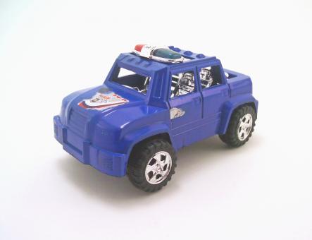 Free Stock Photo of Blue police car