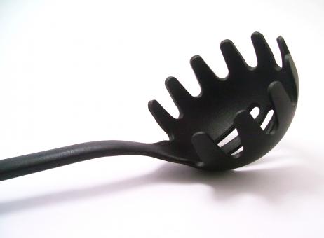Free Stock Photo of Black spoon