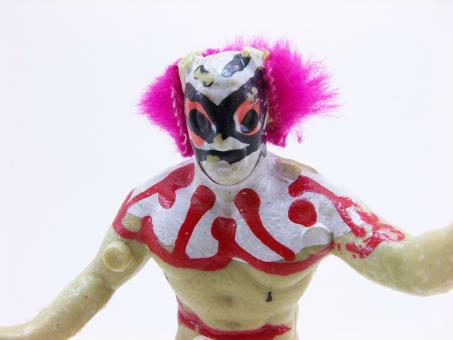 Free Stock Photo of Wrestler clown toy