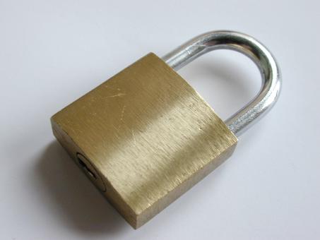 Free Stock Photo of Locked Padlock