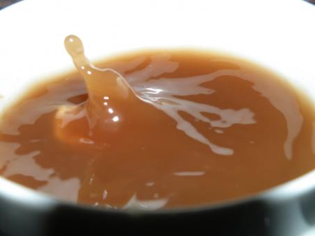 Free Stock Photo of Caffine splash