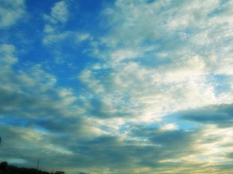 Free Stock Photo of Sky & Blue Clouds