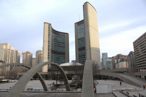 Free Stock Photo of Toronto City hall