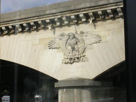 Free Stock Photo of Paris - Eagle carvings