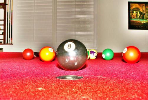 Free Stock Photo of 8 ball