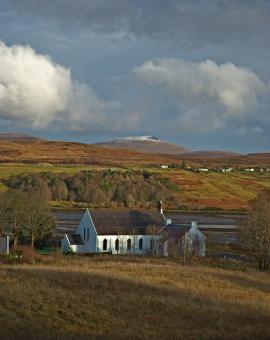 Free Stock Photo of Church, Isle of Skye, Scotland