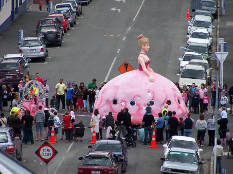 Free Stock Photo of Dunedin Santa parade 2009